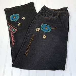Coldwater Creek Plus Size Embellished Jeans